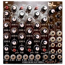 Blue Lantern Stereo Sir Mix A Lot Mixer Eurorack Synth Module