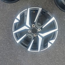 GENUINE PEUGEOT 208 GT 17 ALLOY WHEEL DIAMOND CUT 985130480