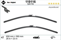 Wischblatt Scheibenwischer DAS Original Aquablade SWF 119116 FüR GLE Mercedes