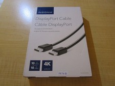 Insignia- 10' DisplayPort Cable - Black - NS-PDD1019-C