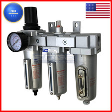 Edge Industrial 3 Stage Heavy Duty Industrial Grade Filter Regulator Coalescing