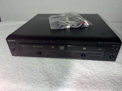 Sony RCD-W500C CD Recorder/charger , serviced, Fully Functional