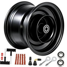 8 Rear Mini Bike Wheel Rims Kit Ct200u Ct200u-ex Mb200 Axis M200 8 Black
