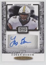 2021 Sage Premier Draft Auto Larry Borom #A59 Auto 0m4x