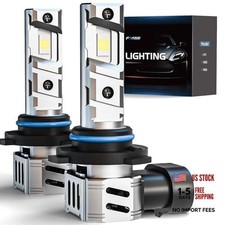 /HB4 Bulbs Fog Lights, 60W Super Bright 6000K Cool White, 1:1 Design with 9006