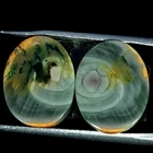 9.60Cts Imperial Jasper Bracelet Making Oval Cabochon Natural 11X14X3MM