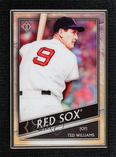2020 Topps Transcendent Collection 44/95 Ted Williams #9 HOF 03co