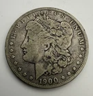 1900-O Morgan Silver Dollar $1 New Orleans Mint 90% Silver F/VF Original Coin