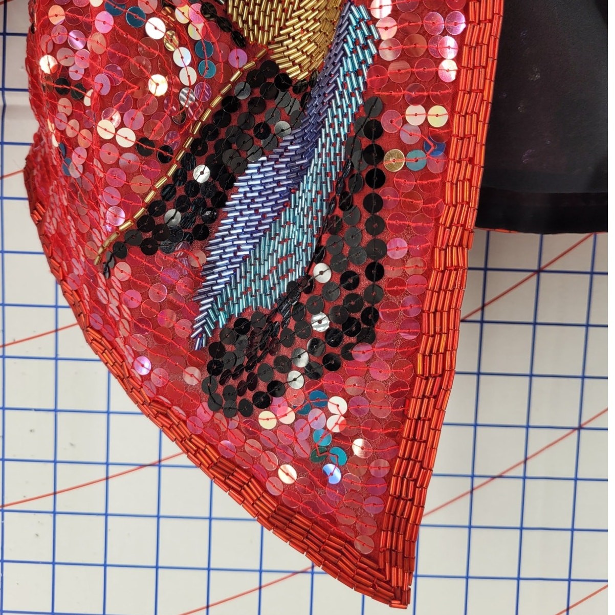 Jack Brian Beaded Blazer Statement  Sequin 90s Li… - image 10