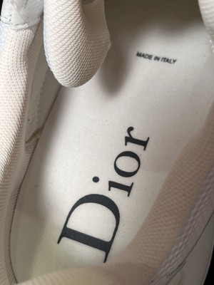 CHRISTIAN DIOR B22 SNEAKERS CD SIZE 44 MENS US 11 REFLECTIVE SHOES