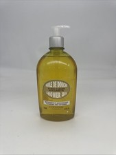 L  Occitane Shower Oil with Almond oil Cleansing and Softening 16.9fl.oz -500ml