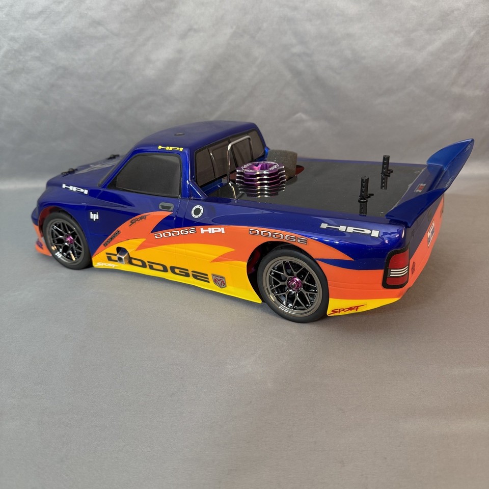 Vintage HPI R40 Nitro Touring Car Eagle Racing Build | eBay