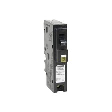 Square D HOM115PCAFIC 3 Pack 15Amp 120V Homeline Plug-On Neutral Single-Pole ...