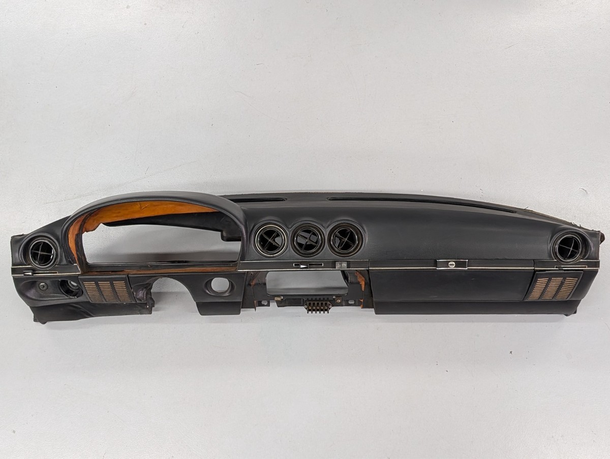 メルセデスベンツW107 SL・SLCメータークラスターハウジングウォールナット 1978-1989 MERCEDES R107 560SL 380S 450SL BLACK DASHBOARD | eBay