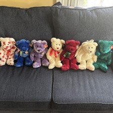 7 TY Beanie Buddies  By Collector