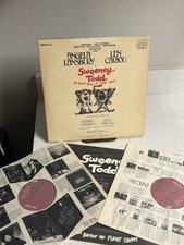 Sweeney Todd Original Cast 2xLP Vinyl RCA Red Seal Angela Lansbury