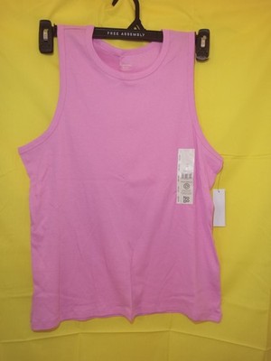 NoBo Womans High Neck Tank Top Sz XXL(20) Pink Jubilee New With Tags