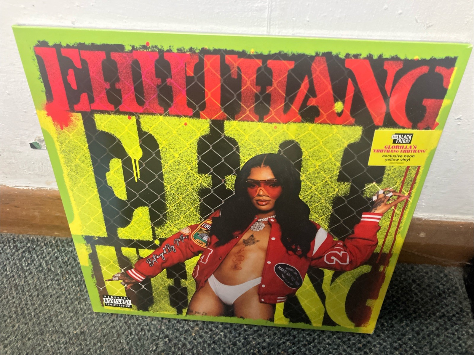 GLORILLA - Ehhthang Ehhthang LTD NEON YELLOW VINYL LP RSD Black Friday 2025 NEW