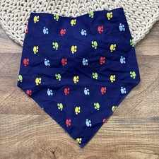 Build A Bear Blue Paw Print Bandana For BABW Plush