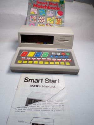 VTG Smart Start Educational Math Electronic Computer TESTED Manual and Book