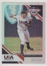 2020 Panini USA Baseball Stars & Stripes Longevity Platinum 7/10 Josh Jung 1v3