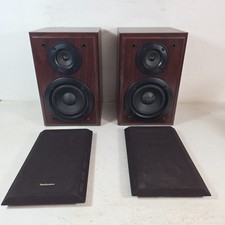 Technics Bookshelf Loud Speakers SB-HD301 60W 6Ohm Hi-Fi Stereo Speaker Pair