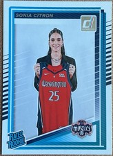 Sonia Citron 2025 Donruss WNBA Rated Rookie #87 - Washington Mystics
