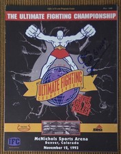 Art Jimmerson "One Glove" Signed 1993 Ultimate Fighting Championship UFC Program