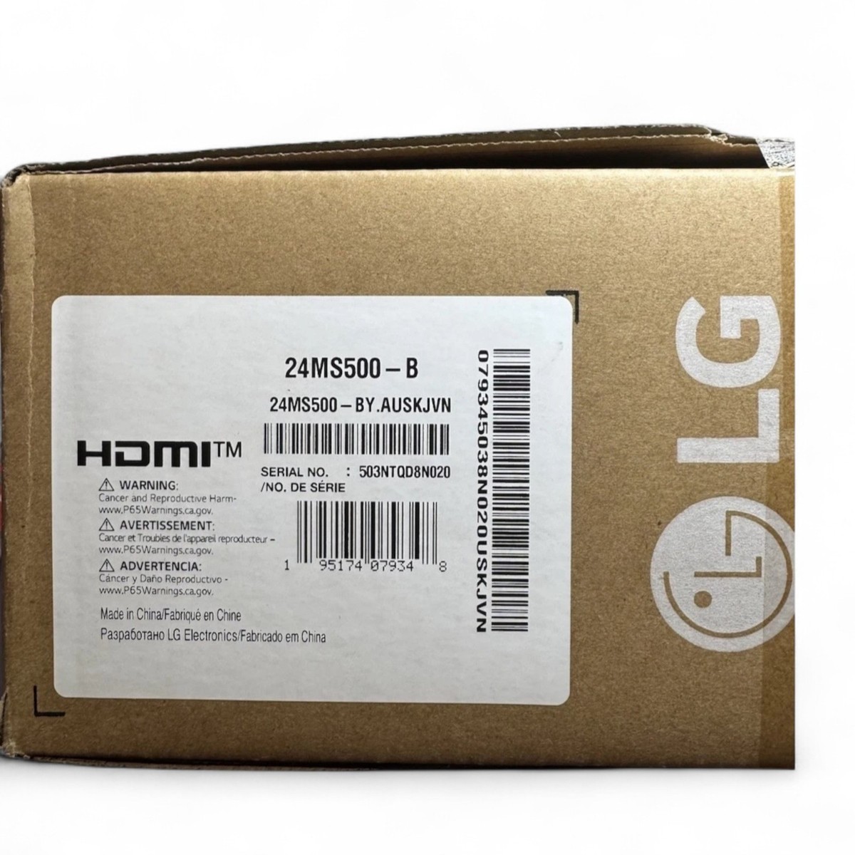 LG 24MS500-B 24