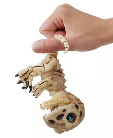 Untamed  Skeleton Dino by Fingerlings Gloom by WowWee