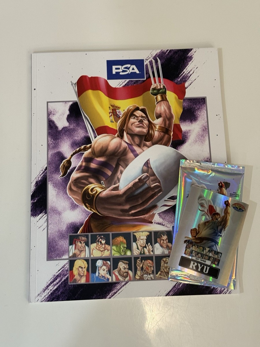 STREET FIGHTER PSAマガジンBlue VEGA 10/100 STREET FIGHTER