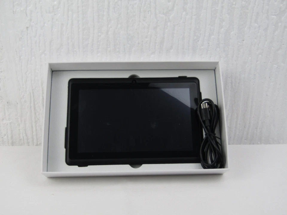 Tablet 7 Inch Android Tablet Dual Cameras Wi-Fi Bluetooth, Schwarz - Bild 3 von 4