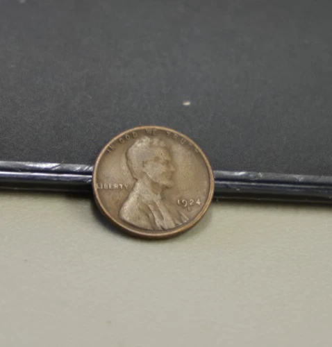 1924 S US Lincoln Cent 1c VG Semi Key