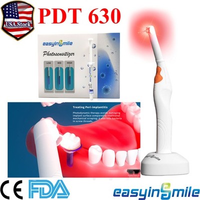 Dental Laser Oral Photodynamic Laser Surgery Activated Disinfection PDT 630 Lamp