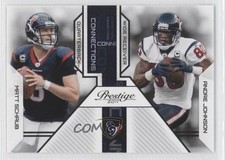 2011 Panini Prestige Connections Andre Johnson Matt Schaub #12 HOF 0h3
