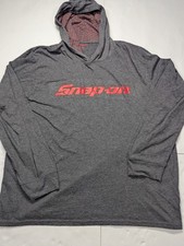 Mens Snap On Tools Long Sleeve Hoodie Shirt Size XL