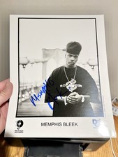 Memphis Bleek Autograph Signed Press Photo Rap Hip-Hop Jay Z￼