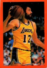Vintage Rare 1992 Elite NBA Vlade Divac Sticker Los Angeles Lakers Israel Hebrew