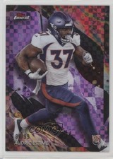 2024 Finest Uncommon Purple Checkerboard Refractor 81/99 Audric Estime #178 0z0v