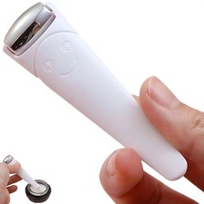 Mini Ice Roller for Face and Eyes, Portable Stainless Steel Facial Massage Tool