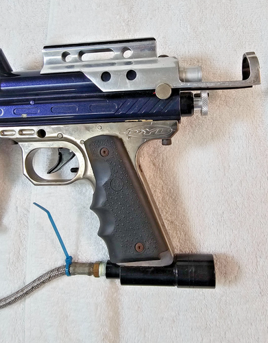 Custom WGP Mod. Autococker .68 Marker DYE Frame ANS Gen-X2 Reg Dirt BA Barrel - Picture 4 of 9
