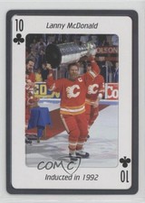 2006 Frameworth Hockey Hall of Fame Legends Playing Cards Lanny McDonald HOF 2a2