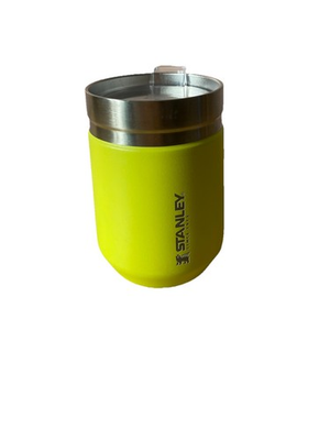 #ad STANLEY 10 OZ STAINLESS STEEL EVERYDAY GO TUMBLER ELECTRIC YELLOW HOT COLD NEW $15.00