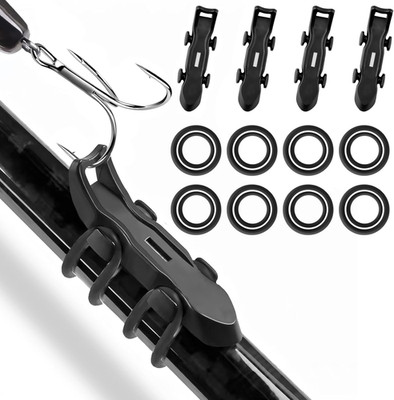 Hook Keeper for Fishing Rod, [4Pcs] Magnetic Fishing Hook Keeper, HK2F Fishing B