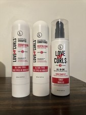 Lus Love ur Curls Shampoo Conditioner All-in-one CURLY hair KiT Fast Ship
