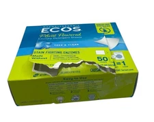 ECOS Laundry Detergent Sheets Vegan Plant Powered Sheets 47 Sheets - Open Box