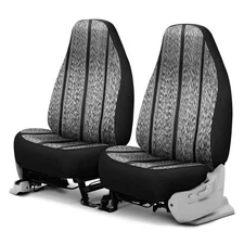 Saddleman 028283-01 Saddle Blanket 1st Row Black Custom Seat Covers