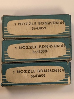 BDN4SD6164 CAV 5643059   SET 3x INJECTOR NOZZLE   WAUKESHA , CONTINENTAL
