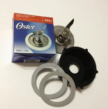 Genuine Oster Blender Blade with Bottom Base & 2 Sealing Rubber Gaskets Set