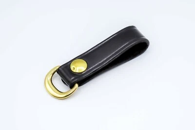 Gould & Goodrich B99DBR Sliding Dee Brass Plain Leather